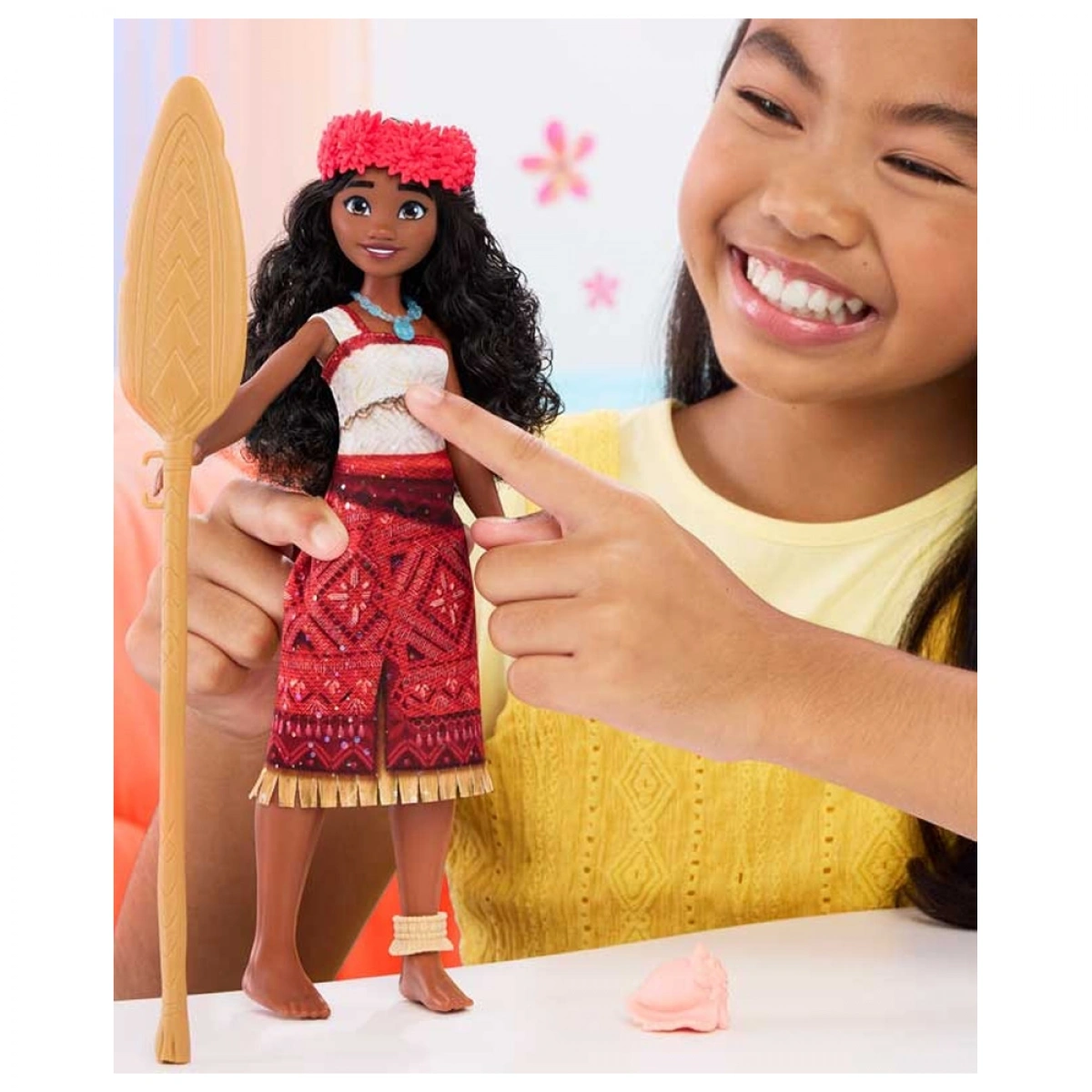 MATTEL DISNEY PRINCESS FD SINGING DOLL VAIANA JBT61