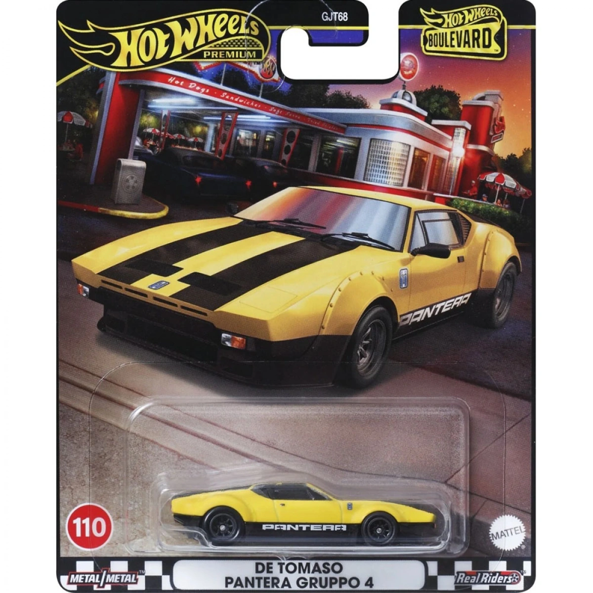 MATTEL HW PREMIUM - BOULEVARD DE TOMASO PANTERA GRUPPO A GJT68/HRT75