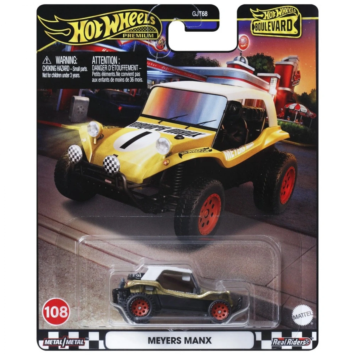 MATTEL HW PREMIUM - BOULEVARD MEYERS MANX GJT68/HRT57