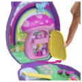 MATTEL POLLY POCKET ΤΡΕΝΤΙ ΤΣΑΝΤΑΚΙ HEDGEHOG MOM AND BABY Ι GKJ63/JBJ91