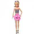 MATTEL BARBIE FASHIONISTAS ΑΣΠΡΟΜΑΥΡΟ ΤΟΠ HRH11