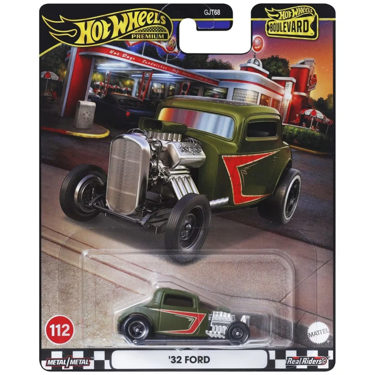 MATTEL HW ΑΥΤΟΚΙΝΗΤΑΚΙΑ PREMIUM - BOULEVARD '32 FORD GJT68/JFM94