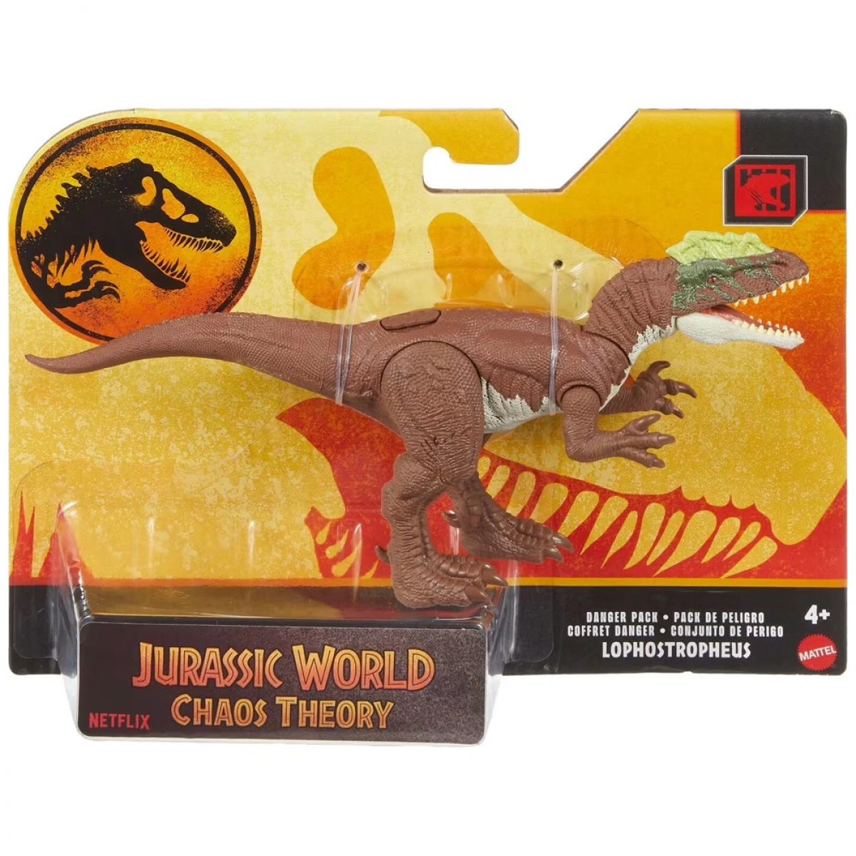 MATTEL JURASSIC WORLD DANGER PACK ΝΕΕΣ ΦΙΓΟΥΡΕΣ ΔΕΙΝΟΣΑΥΡΩΝ - LOPHOSTROPHEUS HLN49/JCL53