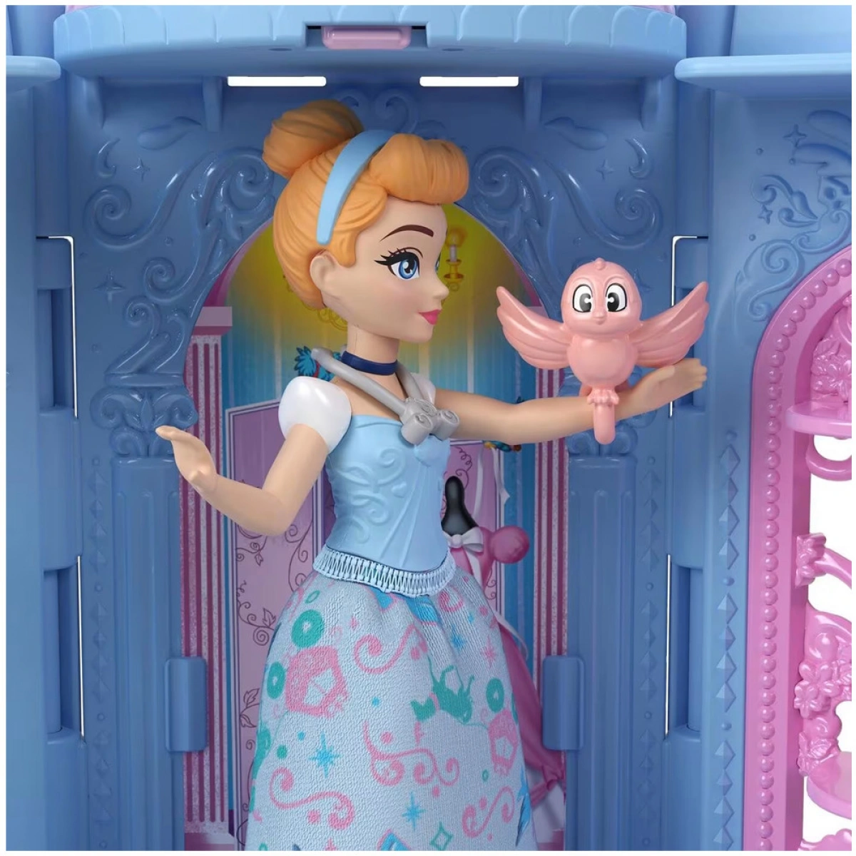 MATTEL DISNEY PRINCESS ΠΥΡΓΟΣ ΕΚΠΛΗΞΗ ΜΙΝΙ ΚΟΥΚΛΕΣ JBL46