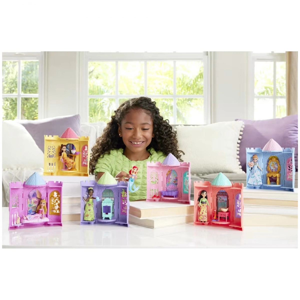 MATTEL DISNEY PRINCESS ΠΥΡΓΟΣ ΕΚΠΛΗΞΗ ΜΙΝΙ ΚΟΥΚΛΕΣ JBL46