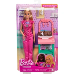 MATTEL BARBIE NEW ΠΑΔΙΑΤΡΟΣ  (ΞΑΝΘΙΑ) JCR71/JCR72