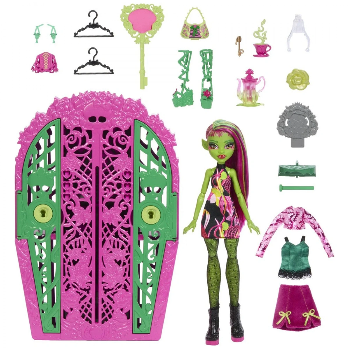 MATTEL MONSTER HIGH SKULLTIMATE SECRETS GARDEN MYSTERIES HYT71/HYT75