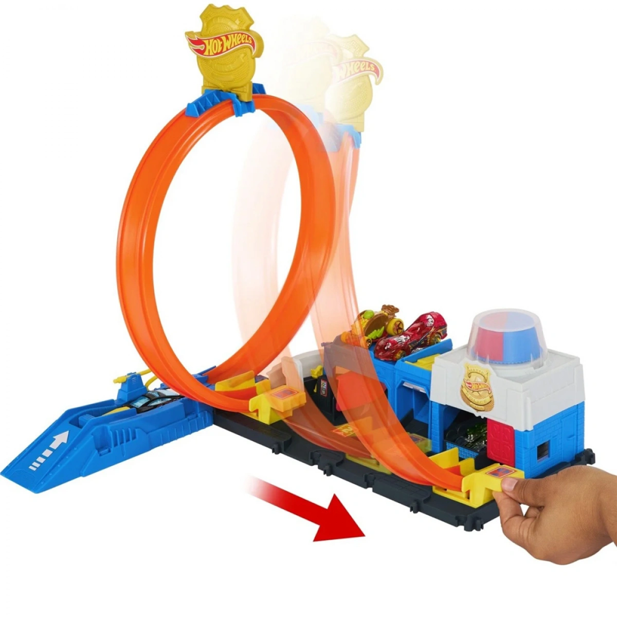 MATTEL HW CITY SUPER POLICE STATION JBM71