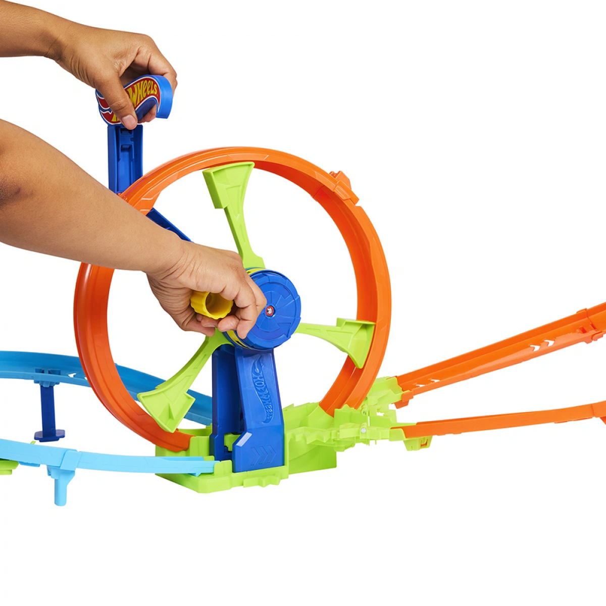 MATTEL ACTION TURBINE PS RAPID LAUNCH & LOOP JBX65