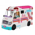 MATTEL BARBIE ΚΙΝΗΤΟ ΙΑΤΡΕΙΟ ΑΣΘΕΝΟΦΟΡΟ HKT79