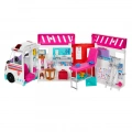 MATTEL BARBIE ΚΙΝΗΤΟ ΙΑΤΡΕΙΟ ΑΣΘΕΝΟΦΟΡΟ HKT79