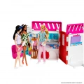 MATTEL BARBIE ΚΙΝΗΤΟ ΙΑΤΡΕΙΟ ΑΣΘΕΝΟΦΟΡΟ HKT79