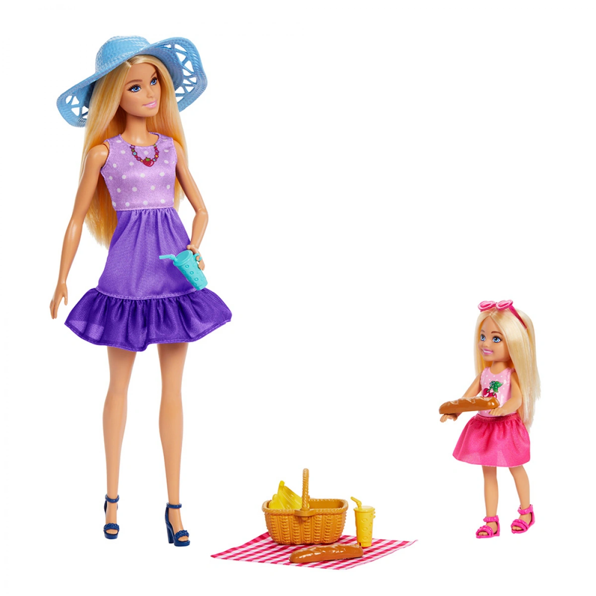 MATTEL BARBIE MALIBU ΠΙΚ ΝΙΚ & CHELSEA JBF43