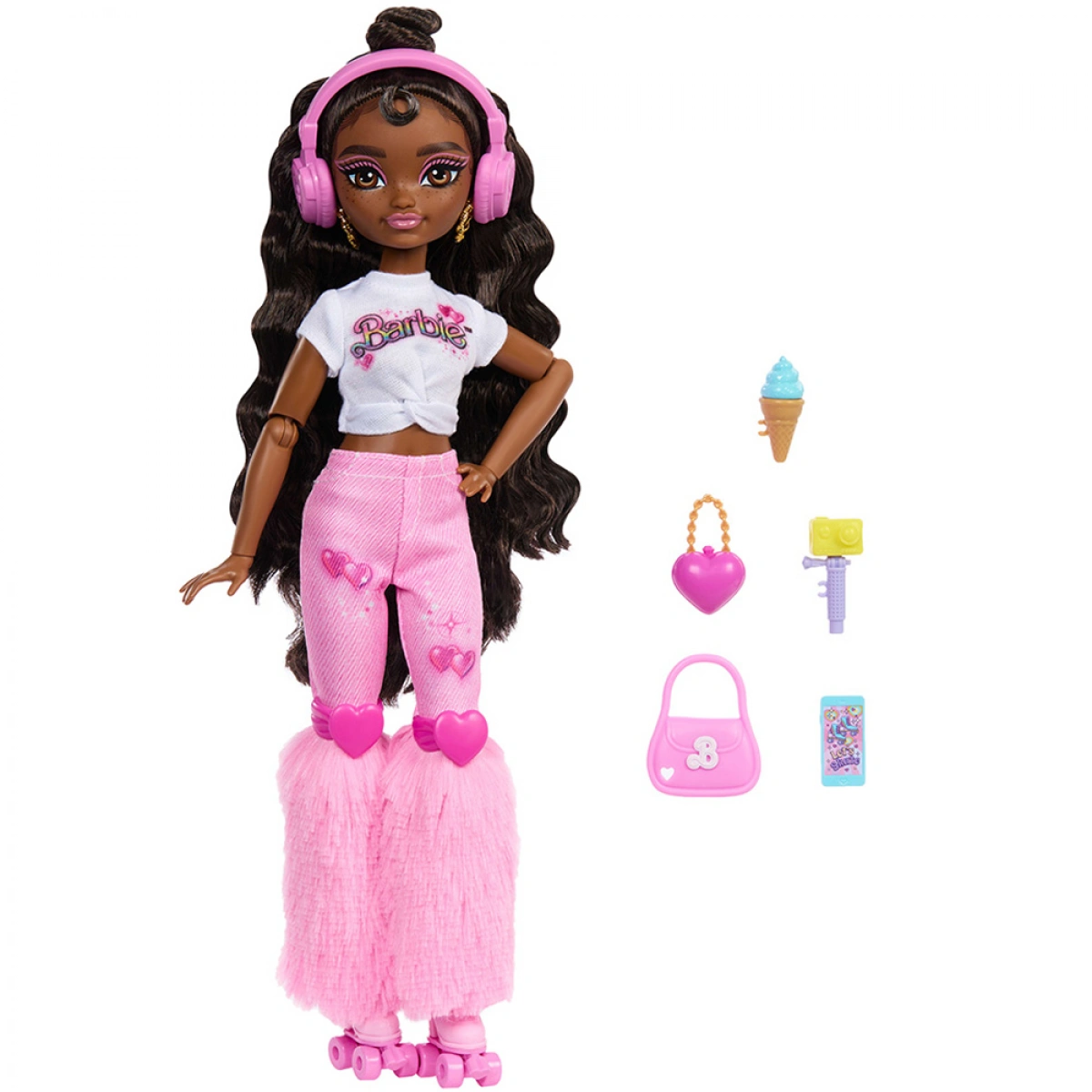 MATTEL BARBIE DREAM BEASTIES ROLLER SKATE - BARBIE BROOKLYN JFX97