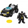 MATTEL FISHER PRICE IMAGINEXT DC SUPER FRIENDS BATMAN ΜΕ BATMOBILE JFJ68