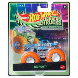 MATTEL HOT WHEELS MONSTER TRUCKS GLOW IN THE DARK - BIGFOOT JFX08/JFX15
