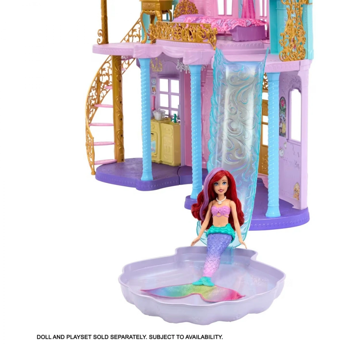 MATTEL DISNEY PRINCESS-ΜΑΓΙΚΟ ΚΑΣΤΡΟ ΚΟΥΚΛΟΣΠΙΤΟ HLW29