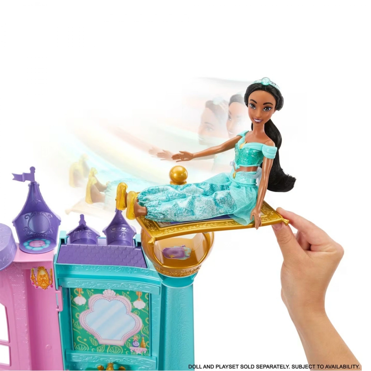 MATTEL DISNEY PRINCESS-ΜΑΓΙΚΟ ΚΑΣΤΡΟ ΚΟΥΚΛΟΣΠΙΤΟ HLW29