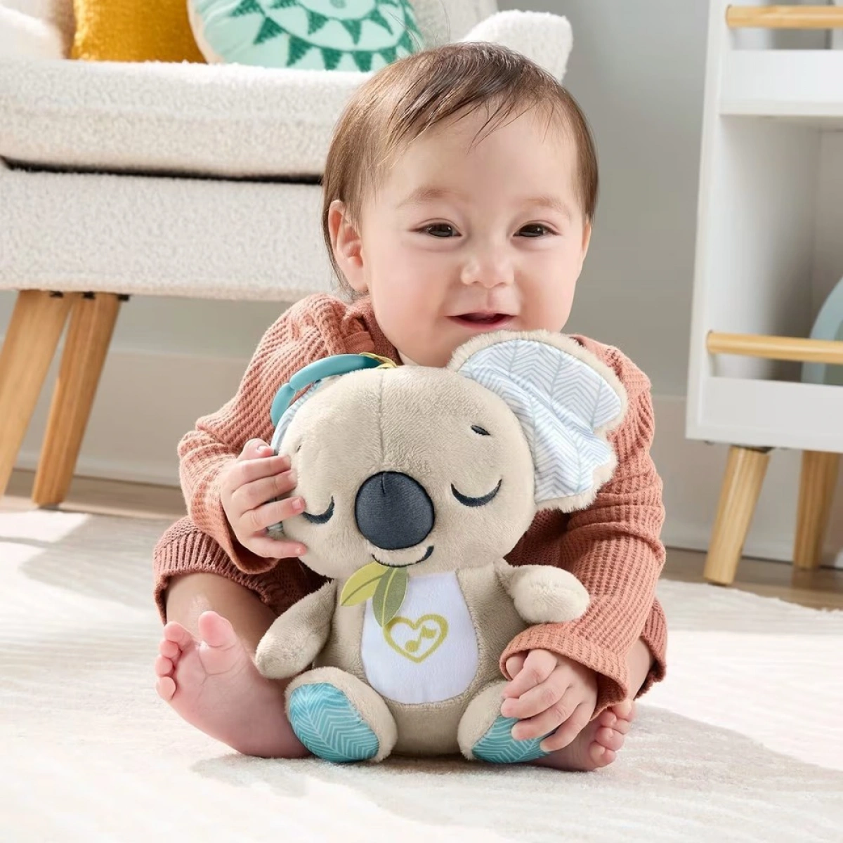 MATTEL FISHER PRICE ON THE GO KOALA SOOTHER JBD65