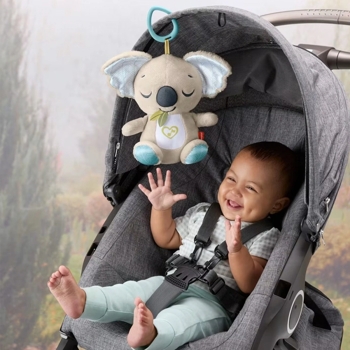 MATTEL FISHER PRICE ON THE GO KOALA SOOTHER JBD65