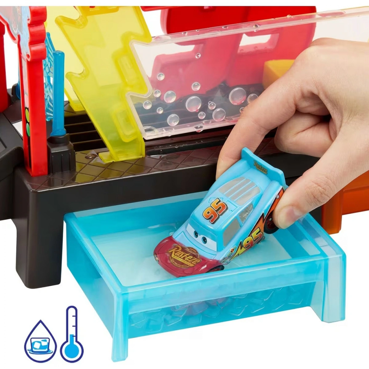 MATTEL DISNEY CARS RACE READY CAR WASH ΠΛΥΝΤΗΡΙΟ ΧΡΩΜΟΚΕΡΑΥΝΩΝ JBM70