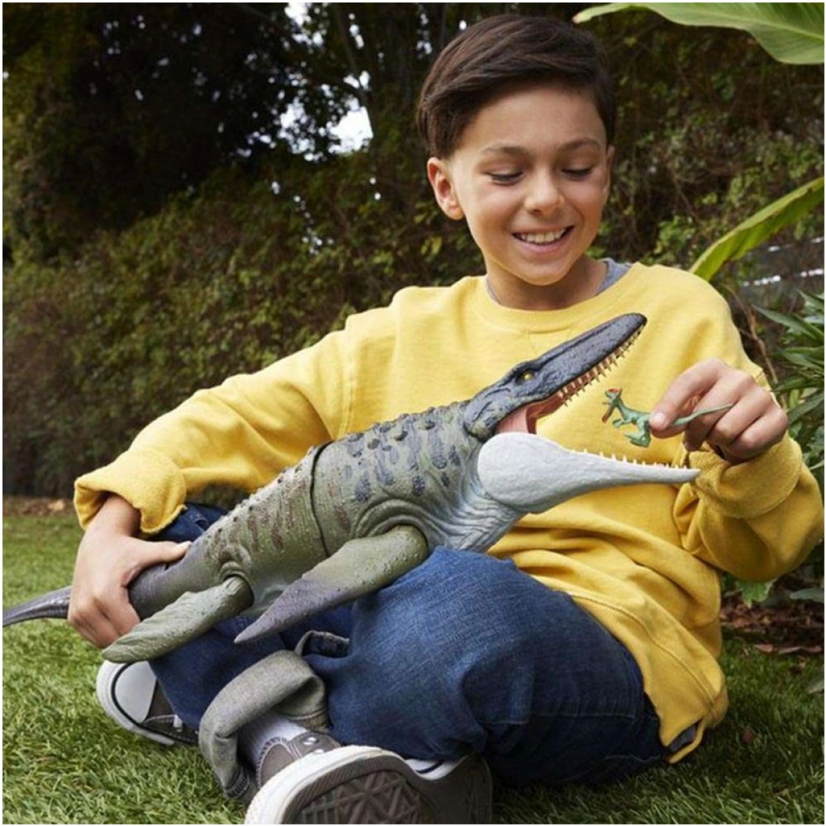 MATTEL JURASSIC WORLD BITE`N BLAST MOSASAURUS JCH00