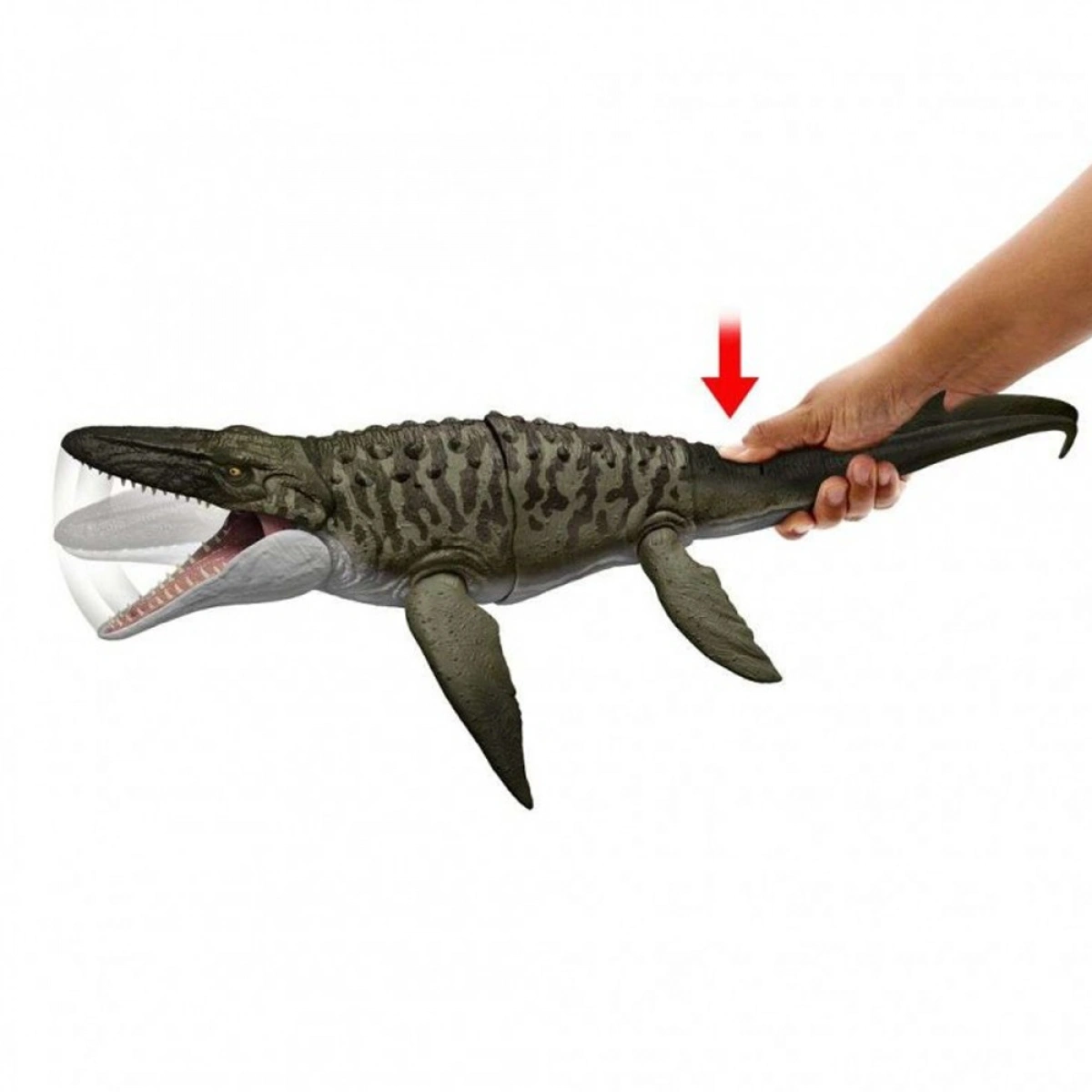 MATTEL JURASSIC WORLD BITE`N BLAST MOSASAURUS JCH00