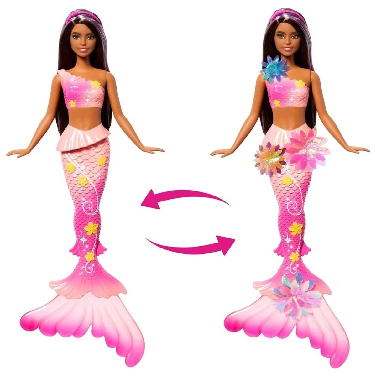 MATTEL BARBIE FLOWER MAGIC MERMAID JDM73