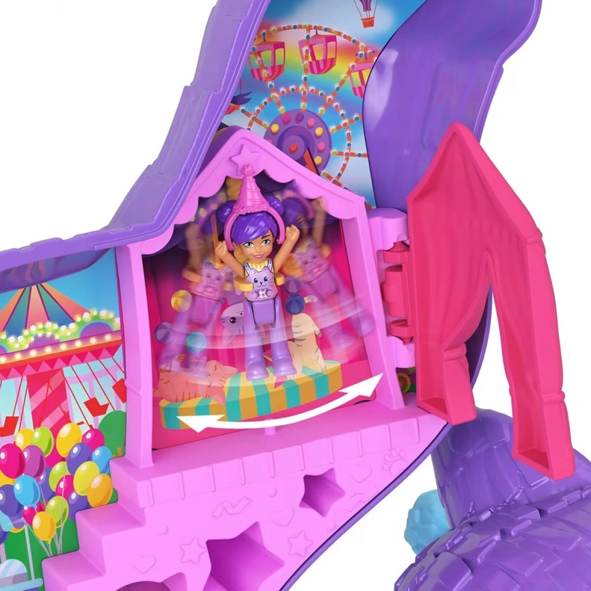 MATTEL POLLY POCKET CELEBRATION KITTY JFT90