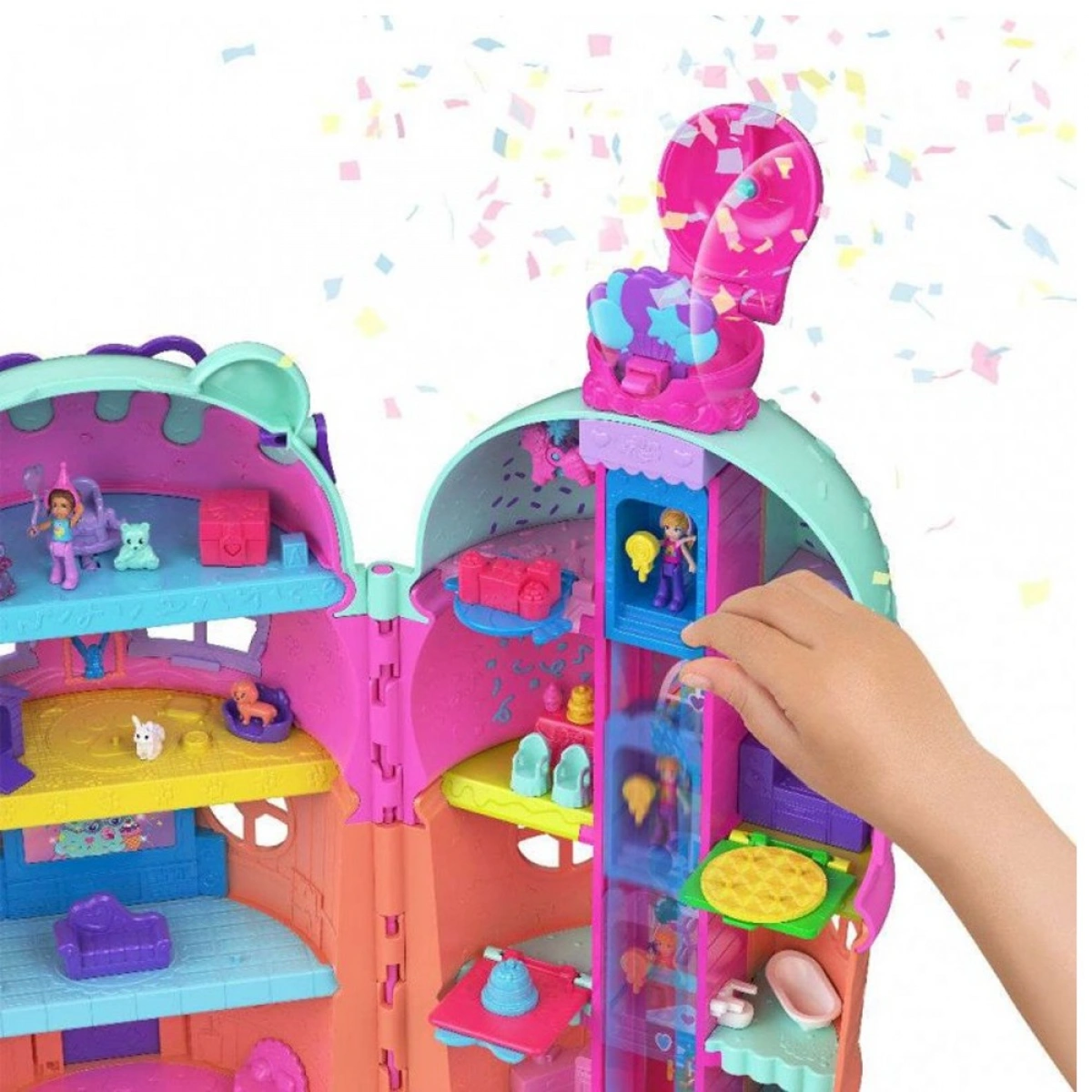 MATTEL POLLY POCKET GELATO HOUSE JFT91