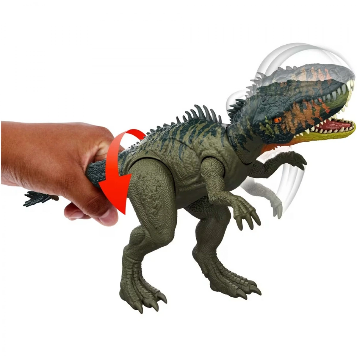 MATTEL JURASSIC WORLD GIGANTIC THRASHERS TYRANNOTITAN JGB92/JCL75