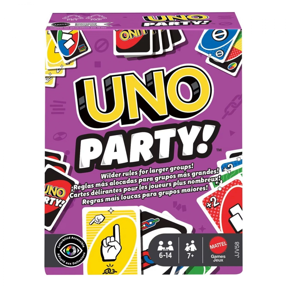 MATTEL UNO PARTY REFRESH JJV58