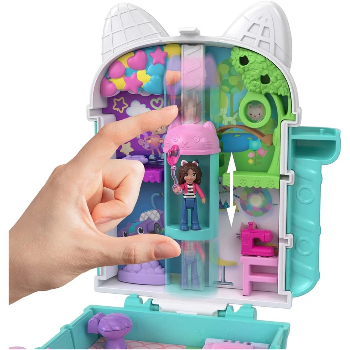 MATTEL POLLY POCKET GABBY`S DOLLHOUSE JFV02