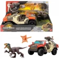 MATTEL JURASSIC WORLD LAUNCH & BATTLE VEHICLE SET JGB59