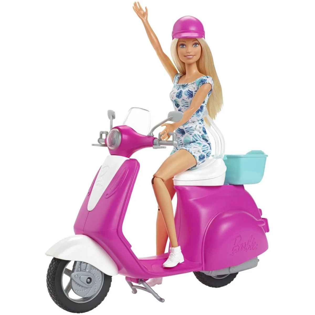 MATTEL BARBIE ΚΟΥΚΛΑ & ΣΚΟΥΤΕΡ GBK85