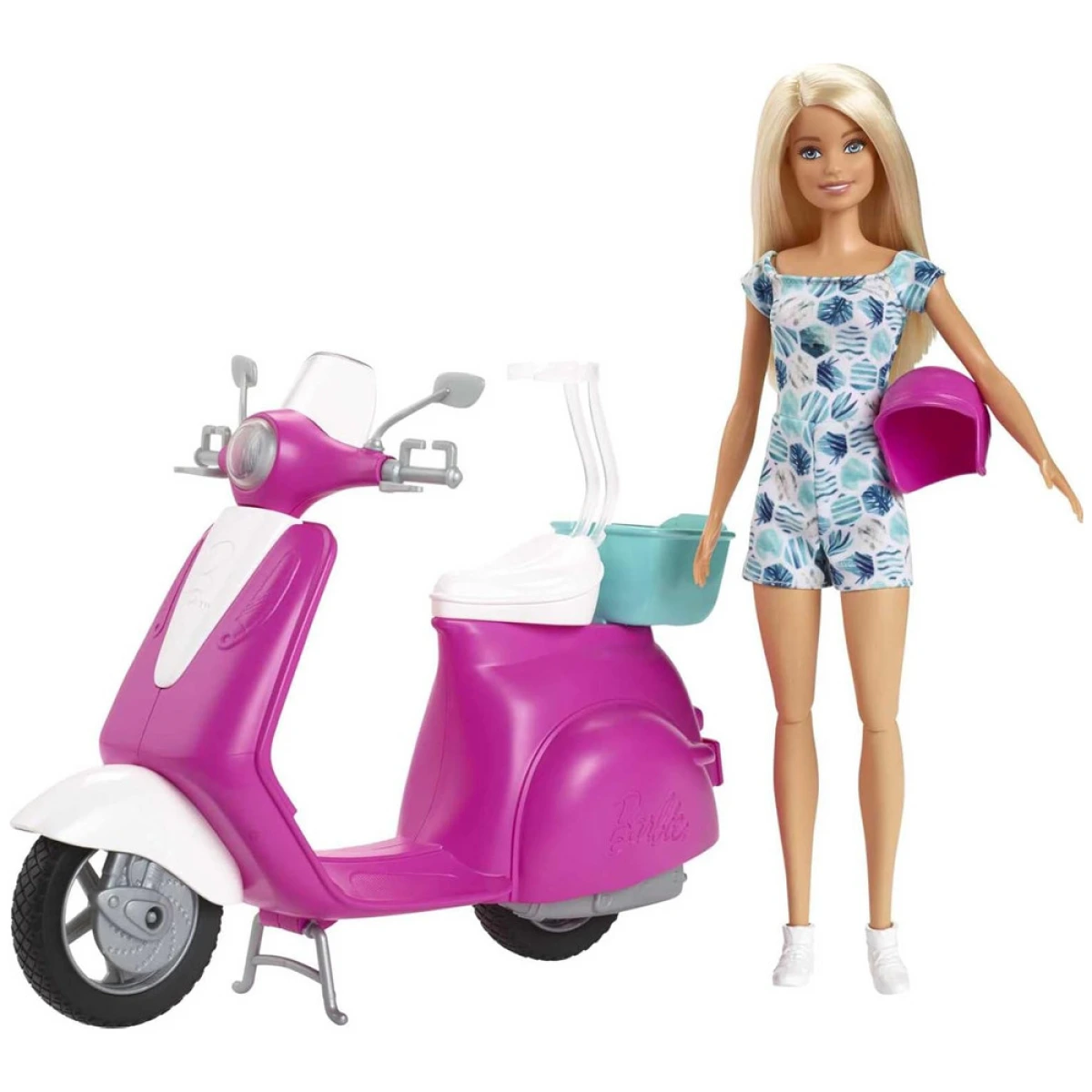 MATTEL BARBIE ΚΟΥΚΛΑ & ΣΚΟΥΤΕΡ GBK85