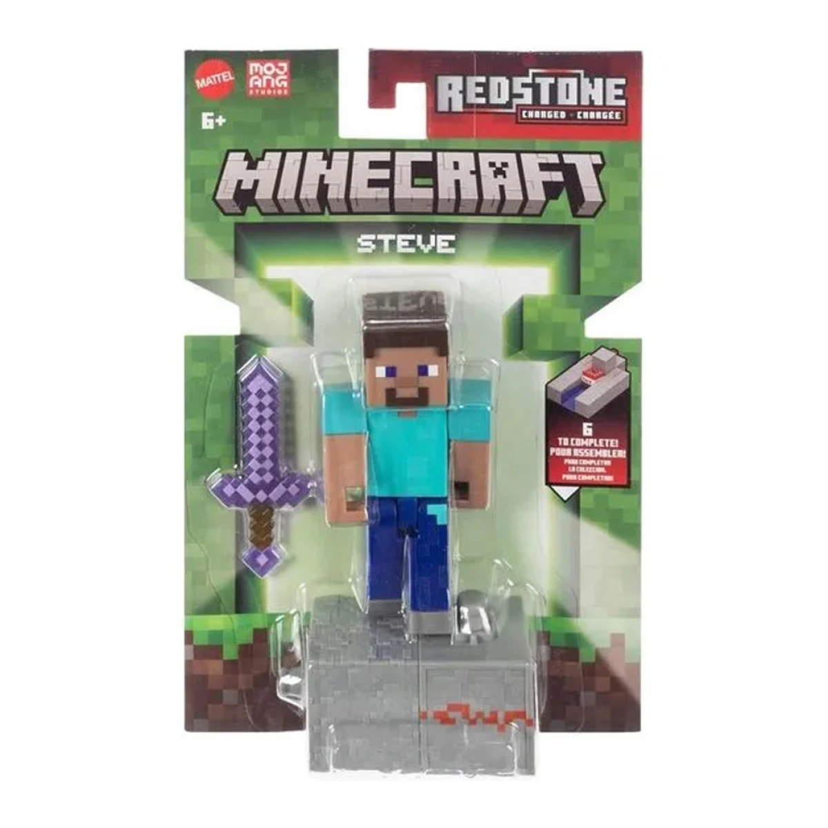 MATTEL MINECRAFT ΦΙΓΟΥΡΕΣ 8ΕΚ. - STEVE GTP08/JJR85