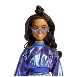 MATTEL BARBIE DELUXE FASHIONISTAS - METALLIC ΜΠΛΕ ΣΥΝΟΛΟ JFP42