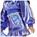 MATTEL BARBIE DELUXE FASHIONISTAS - METALLIC ΜΠΛΕ ΣΥΝΟΛΟ JFP42