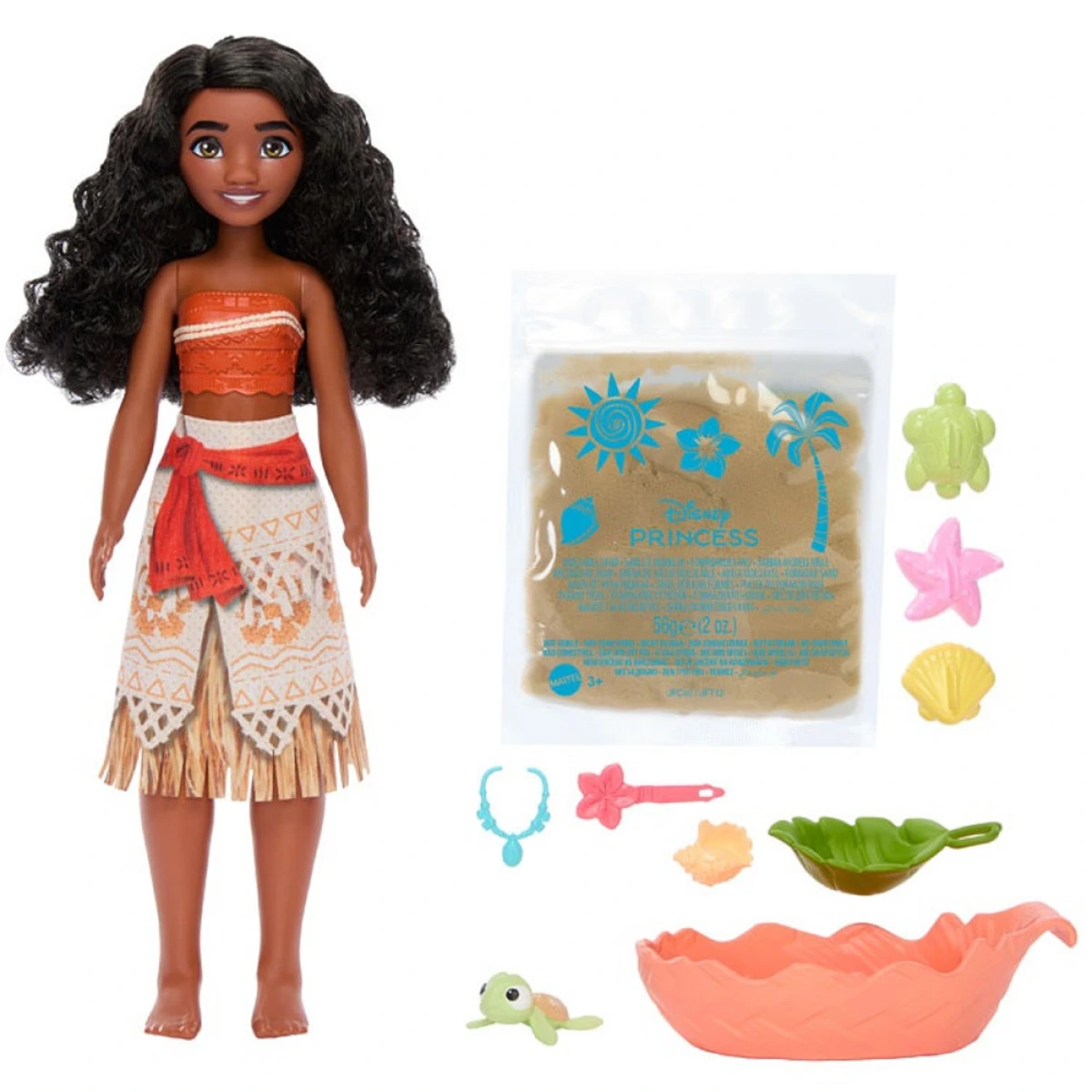 MATTEL DISNEY PRINCESS - ΒΑΙΑΝΑ & ΖΩΑΚΙ JFT12