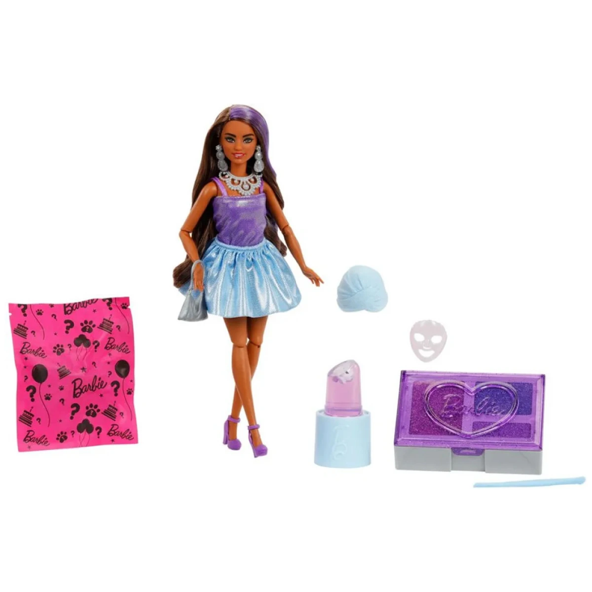 MATTEL BARBIE PARTY UNBOXED GLAM PARTY - ΛΑΤΙΝΑ JFY66