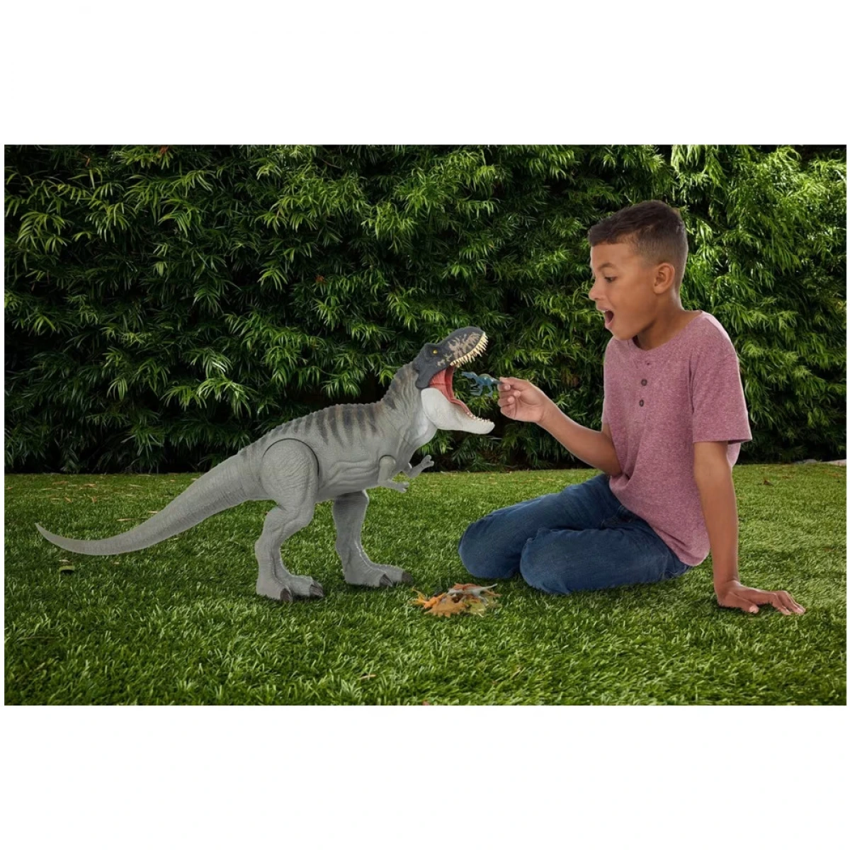 MATTEL JURASSIC WORLD REBIRTH SUPERN COLOSSAL T-REX JGB52