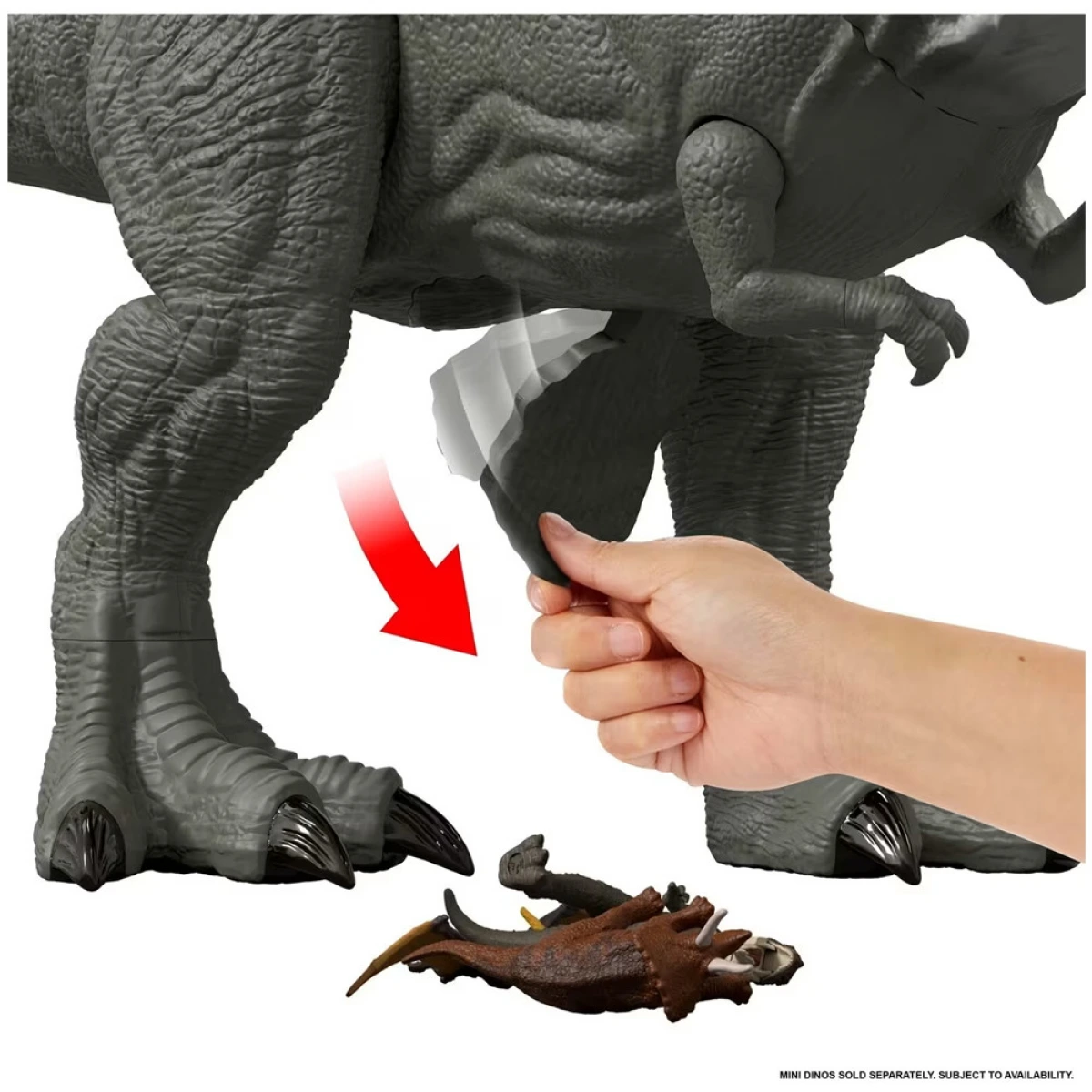 MATTEL JURASSIC WORLD REBIRTH SUPERN COLOSSAL T-REX JGB52