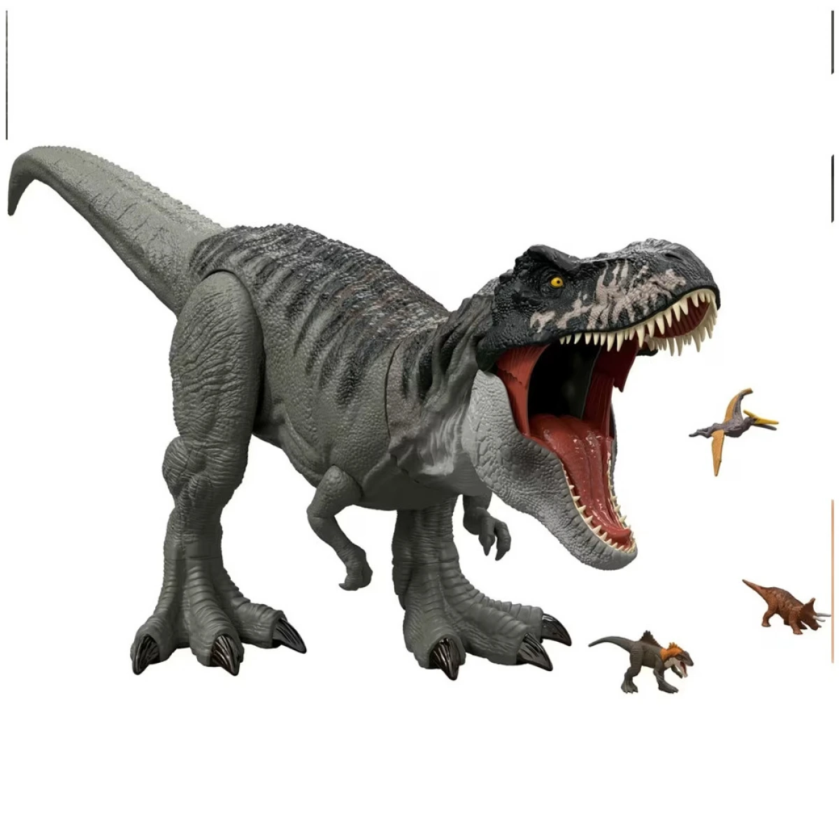 MATTEL JURASSIC WORLD REBIRTH SUPERN COLOSSAL T-REX JGB52