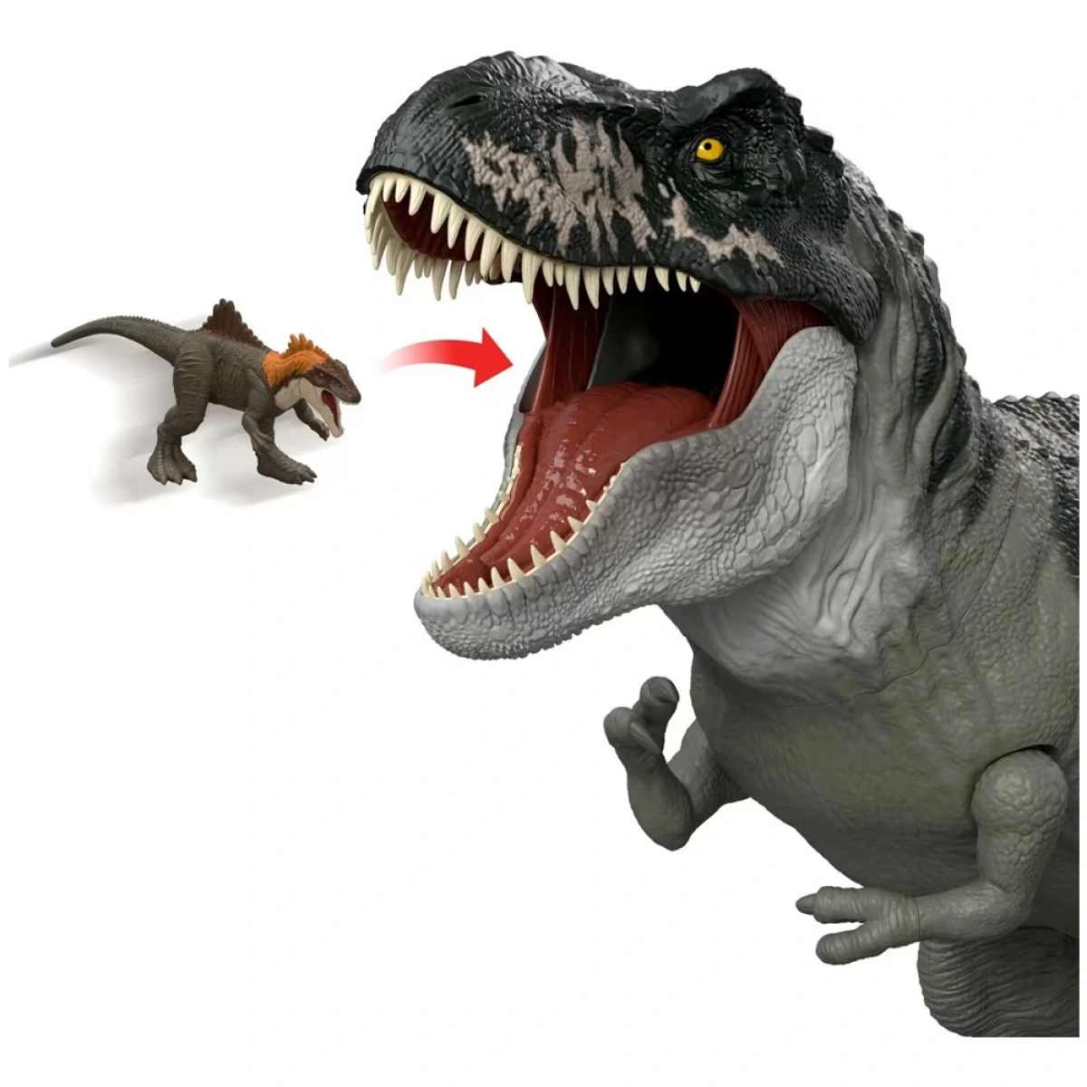 MATTEL JURASSIC WORLD REBIRTH SUPERN COLOSSAL T-REX JGB52
