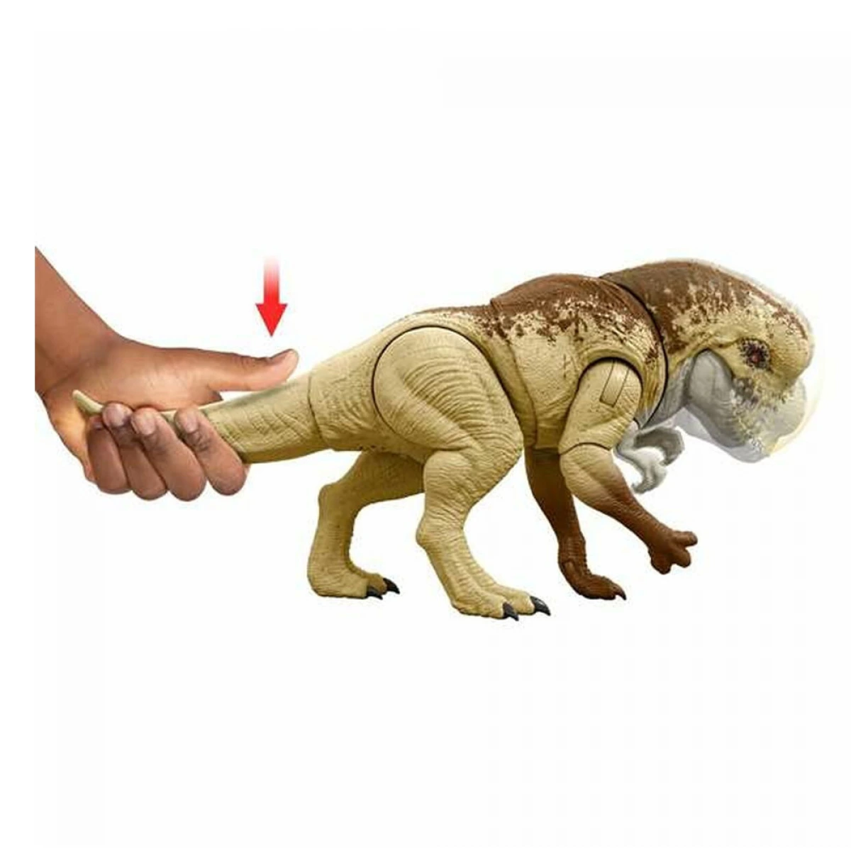 MATTEL JW REBIRTH ''ΚΑΚΟΣ'' ΔΕΙΝΟΣΑΥΡΟΣ ΜΕ ΛΕΙΤΟΥΡΓΙΑ ΕΠΙΘΕΣΗΣ & ΗΧΟΥΣ - DISTORTUS REX JGB58