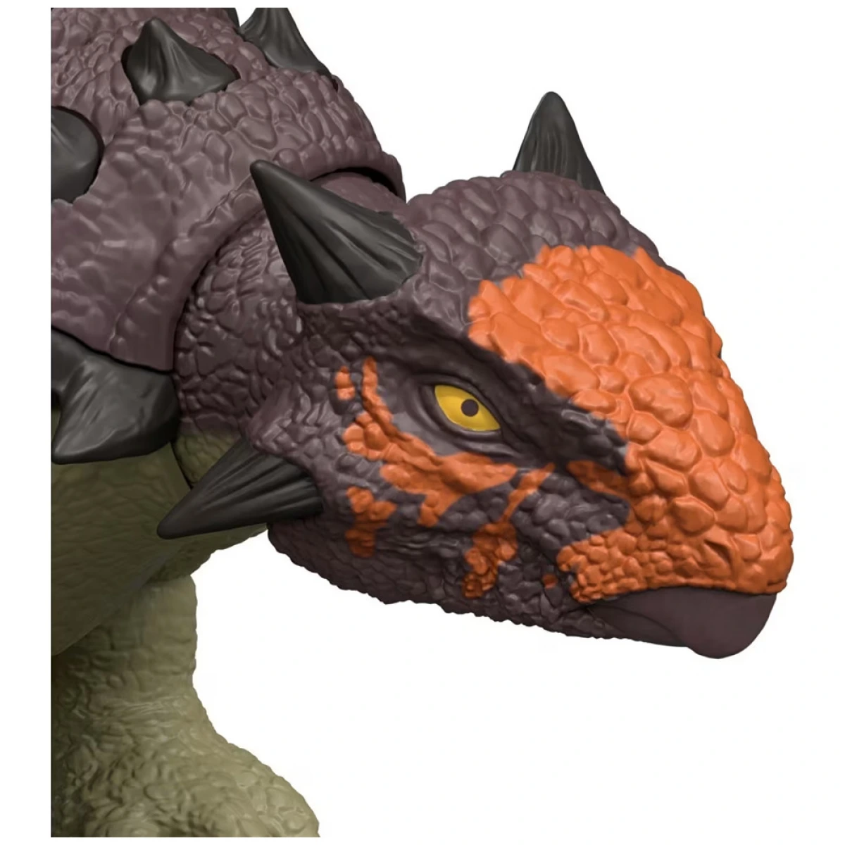MATTEL JW REBIRTH ΦΙΓΟΥΡΑ ΔΕΙΝΟΣΑΥΡΟΥ ΜΕ ΚΙΝΟΥΜΕΝΑ ΜΕΛΗ, ΛΕΙΤΟΥΡΓΙΑ ΕΠΙΘΕΣΗΣ & ΗΧΟΥΣ - ANKYLOSAURUS JGB87/JGB90