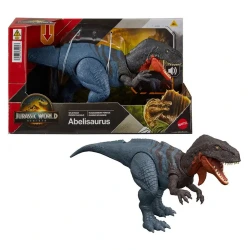 MATTEL JW REBIRTH ΦΙΓΟΥΡΑ ΔΕΙΝΟΣΑΥΡΟΥ ΜΕ ΚΙΝΟΥΜΕΝΑ ΜΕΛΗ, ΛΕΙΤΟΥΡΓΙΑ ΕΠΙΘΕΣΗΣ & ΗΧΟΥΣ - ABELISAURUS JGB87/JGB91