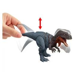 MATTEL JW REBIRTH ΦΙΓΟΥΡΑ ΔΕΙΝΟΣΑΥΡΟΥ ΜΕ ΚΙΝΟΥΜΕΝΑ ΜΕΛΗ, ΛΕΙΤΟΥΡΓΙΑ ΕΠΙΘΕΣΗΣ & ΗΧΟΥΣ - ABELISAURUS JGB87/JGB91