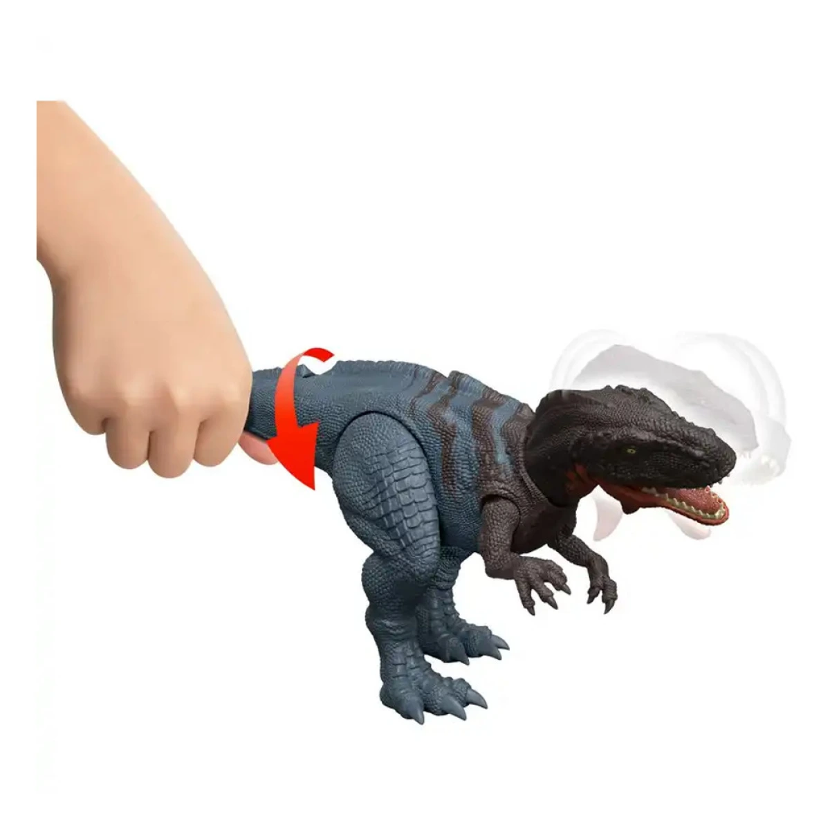MATTEL JW REBIRTH ΦΙΓΟΥΡΑ ΔΕΙΝΟΣΑΥΡΟΥ ΜΕ ΚΙΝΟΥΜΕΝΑ ΜΕΛΗ, ΛΕΙΤΟΥΡΓΙΑ ΕΠΙΘΕΣΗΣ & ΗΧΟΥΣ - ABELISAURUS JGB87/JGB91